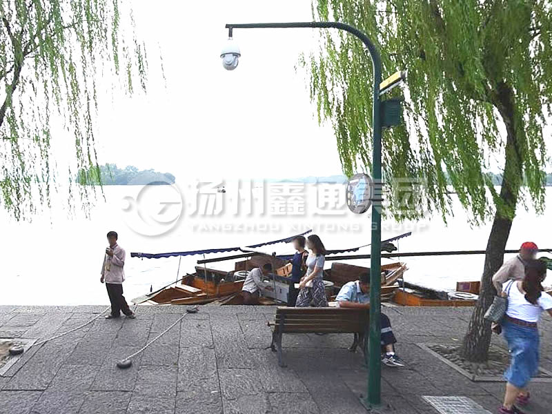 DJG-021，電子警察桿，自彎球機桿