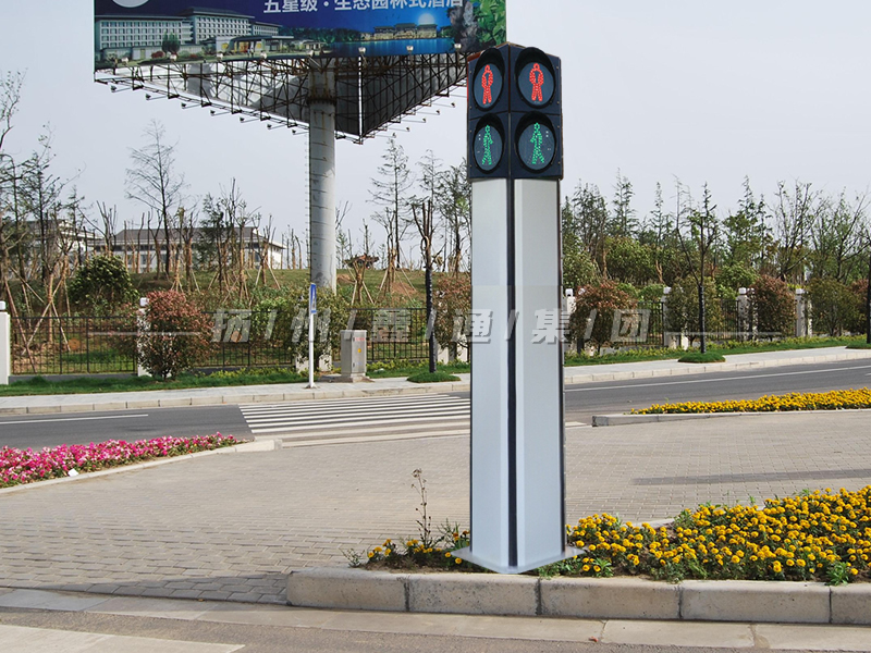 YTH302-7L-RX，一體化雙面人行燈